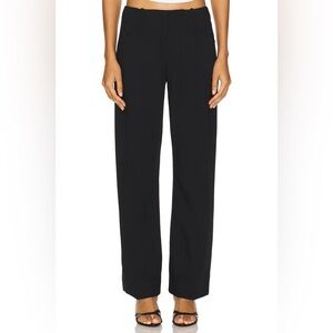 House of Harlow 1960 Linen Wide Leg Pant Trouser 0